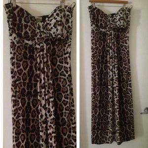 On hold until Fri Strapless Dress